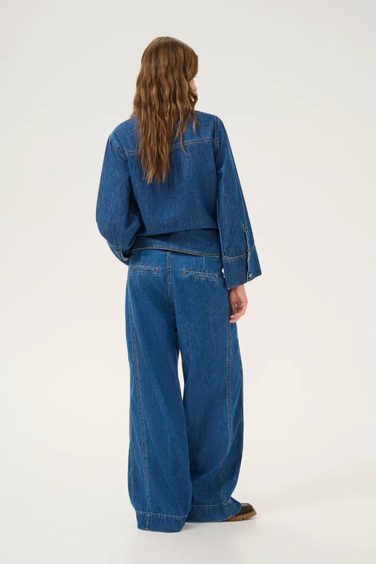 My Essential Wardrobe Jeans Wide MWHilma 171 Medium Blue Wash