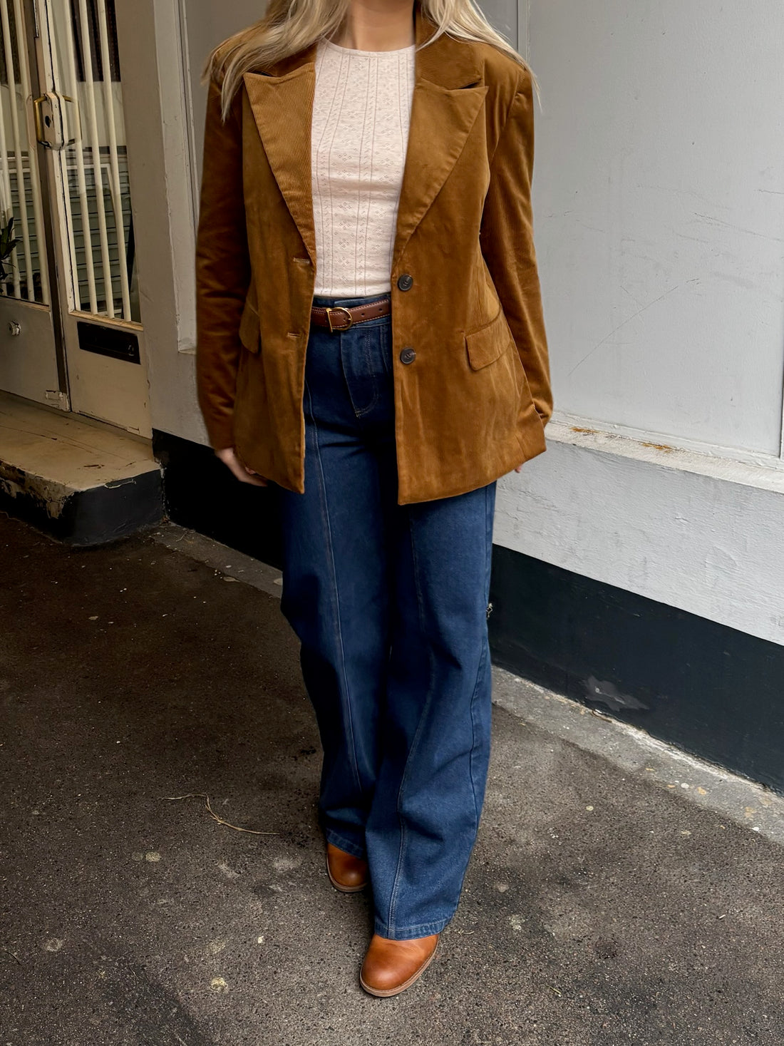 Sofie Schnoor Pennys blazer Mustard