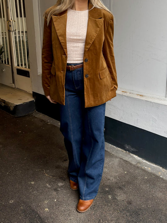 Sofie Schnoor Pennys blazer Mustard