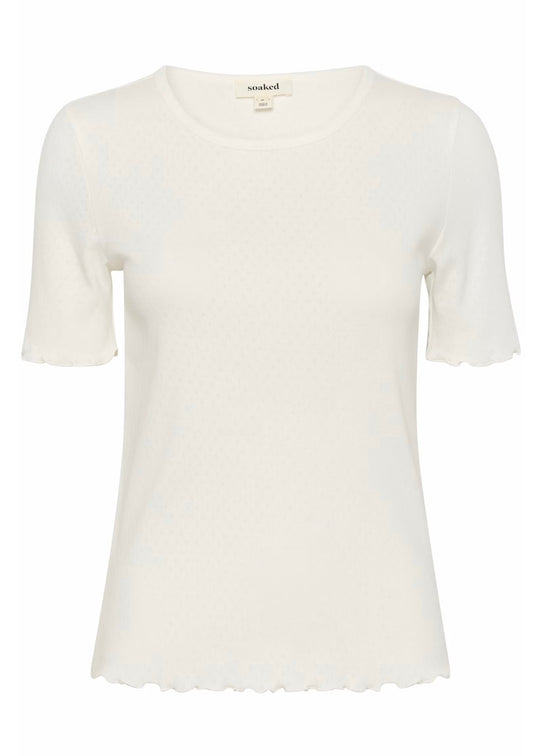 Soaked SLVenola Tee SS Whisper White