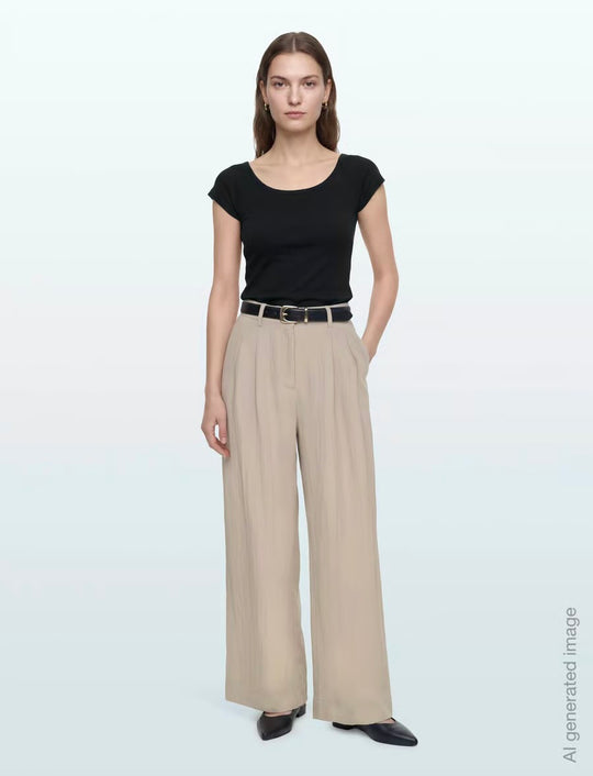 Lollys Laundry MiloLL Pants Beige