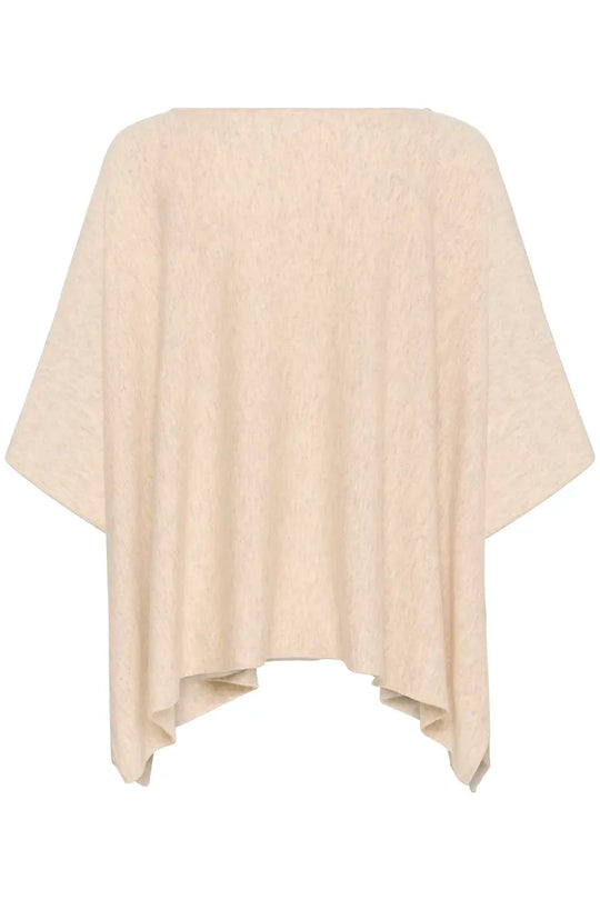 Part Two TilannaPW PO Poncho Natural Melange