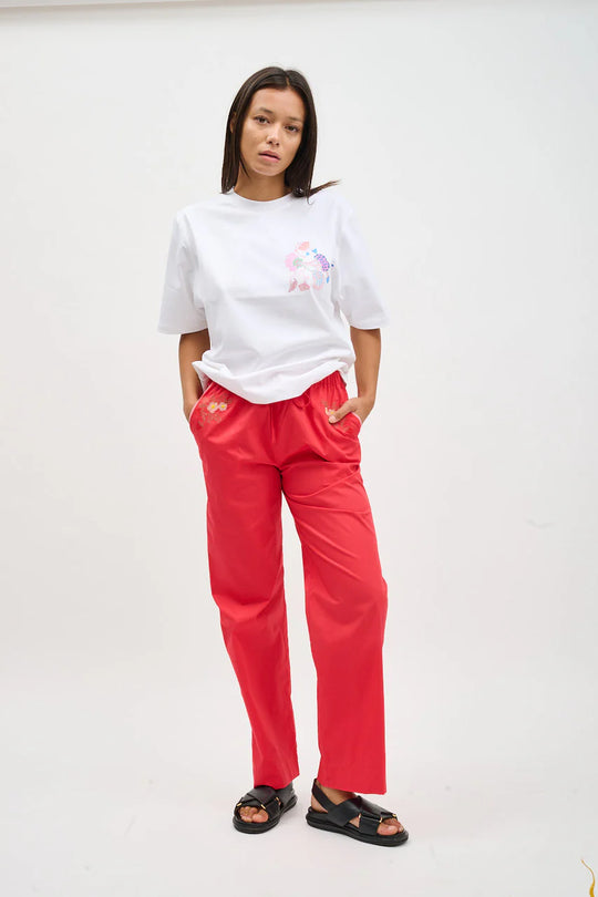 Helmstedt Noor t-shirt Dancing Mushroom print