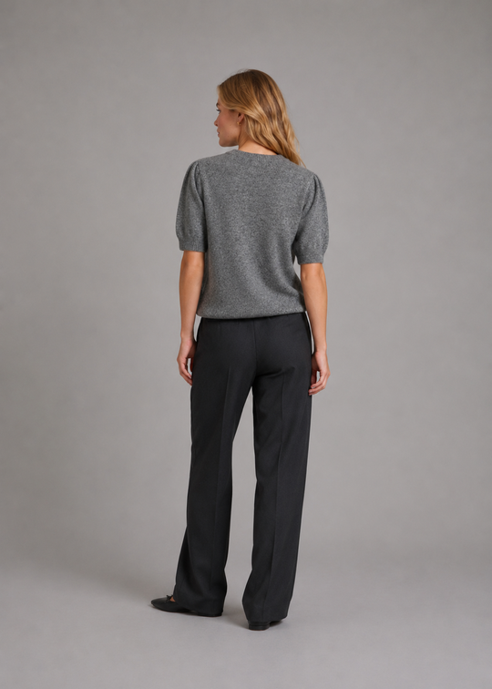 Karen by Simonsen KBNoabelle Plain Pullover Opal Gray Melange