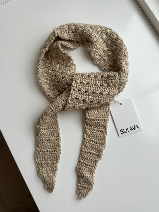 Sui Ava Viola Scarf Beige