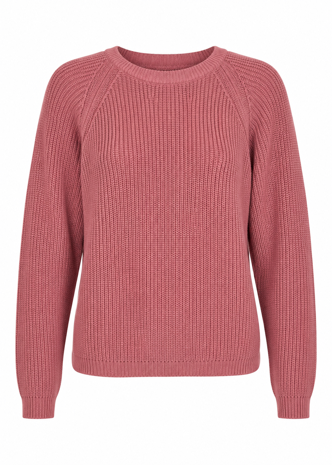 Serendipity Cotton Knit Sweater Old Rose