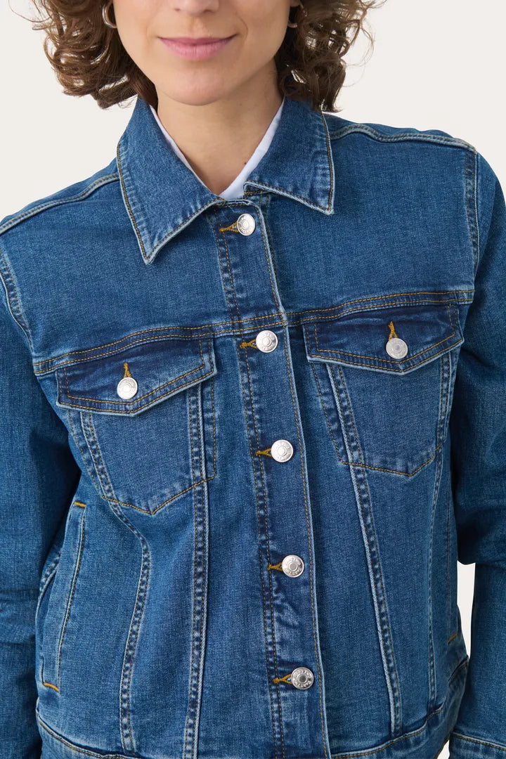 Part Two NicholiaPW Jacket Medium Dark Blue Denim