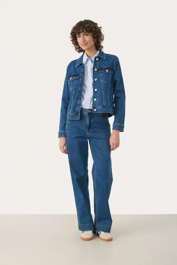 Part Two NicholiaPW Jacket Medium Dark Blue Denim