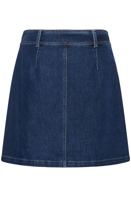 Saint Tropez OivySZ Skirt Medium Blue Denim