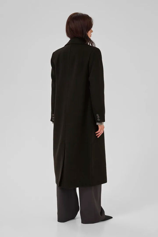 My Essential Wardrobe FrannieMW Coat Espresso Melange
