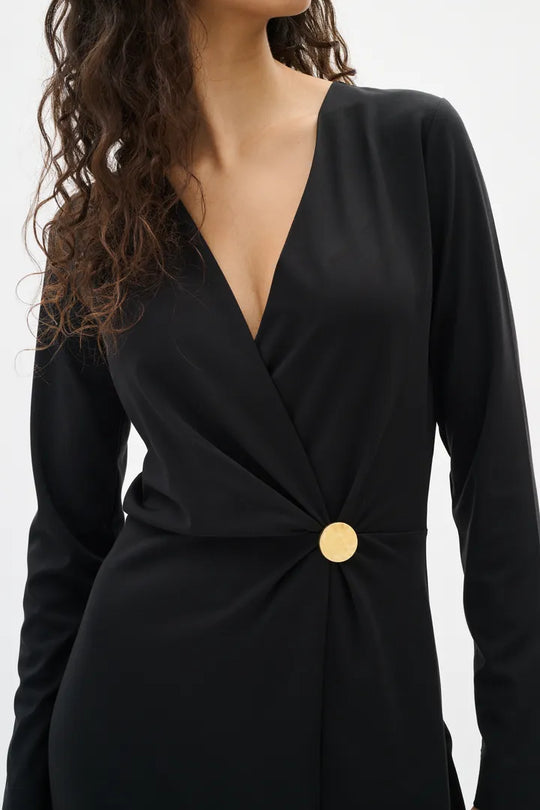 InWear KaseyIW fake wrap dress black