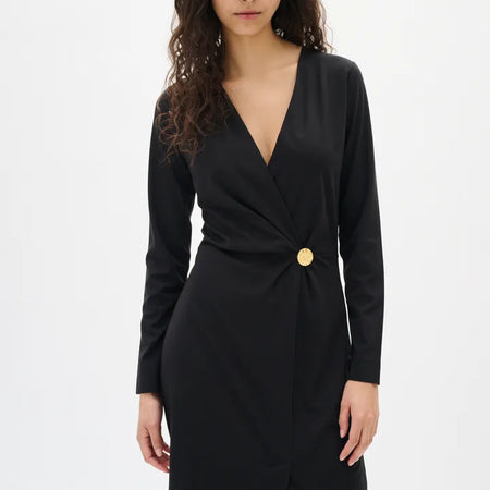 InWear KaseyIW fake wrap dress black