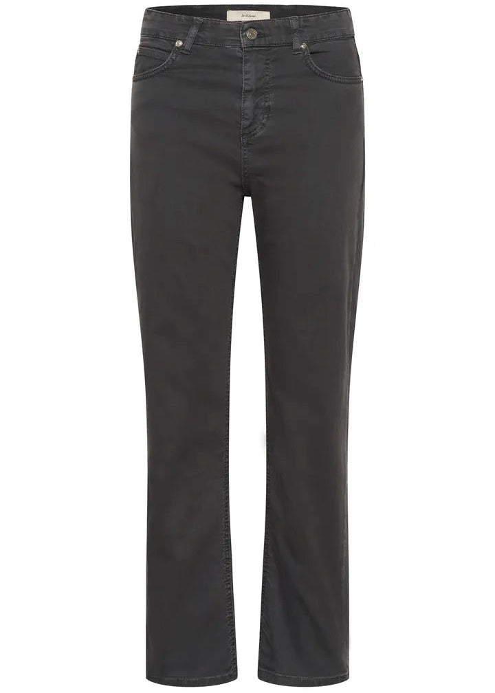 InWear Carlinaiw straight jeans black oyster (grå)