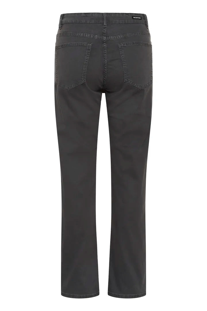 InWear Carlinaiw straight jeans black oyster (grå)
