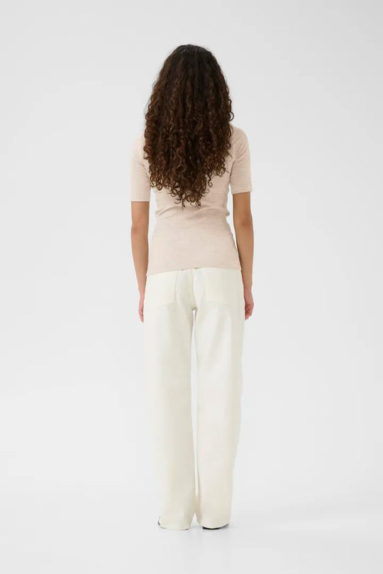 InWear DagnaIW Melange T-Shirt Ecru