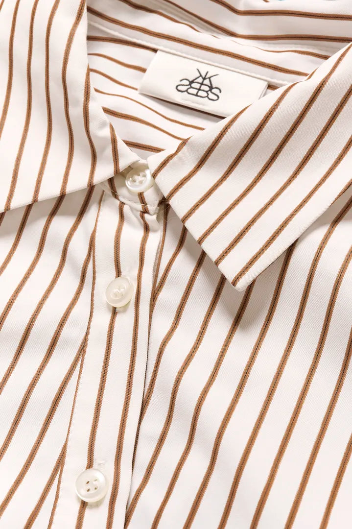 Karen by Simonsen KBElmira Shirt Cinnamon Stripe