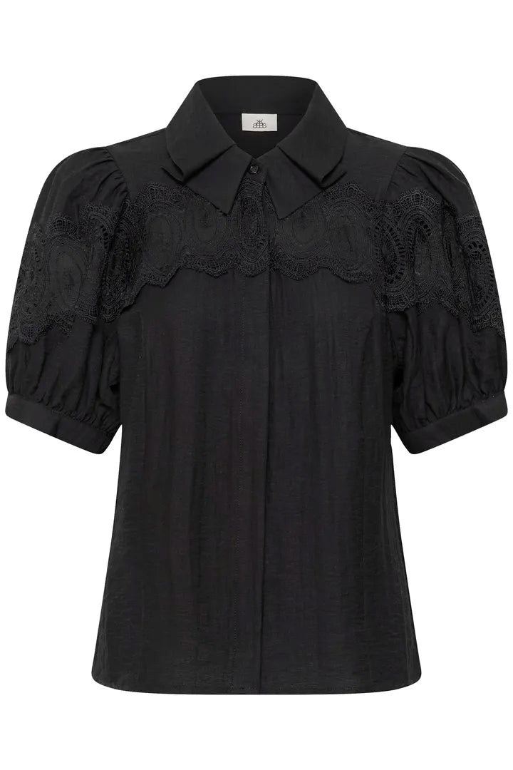 Karen by Simonsen KBUrith Frosty Blouse Meteorite (sort)