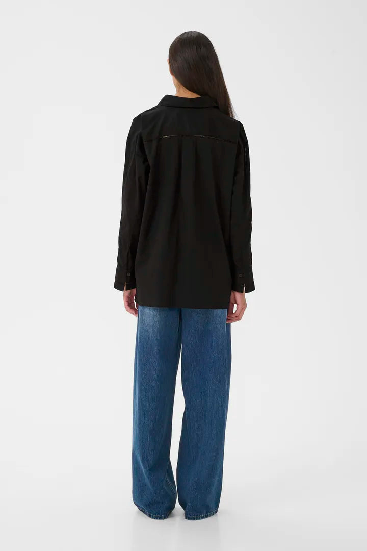 Karen by Simonsen KBOmmi Vilde Shirt Meteorite (sort)