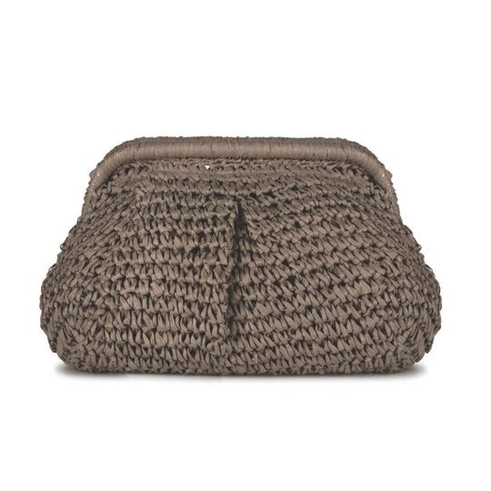 Sui Ava Olivia bloom bag taupe