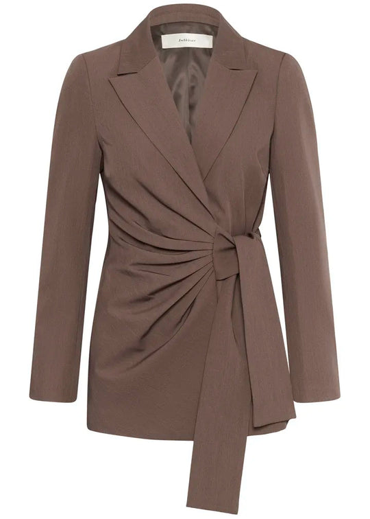 InWear Quitiw Blazer Coffee Quartz Melange