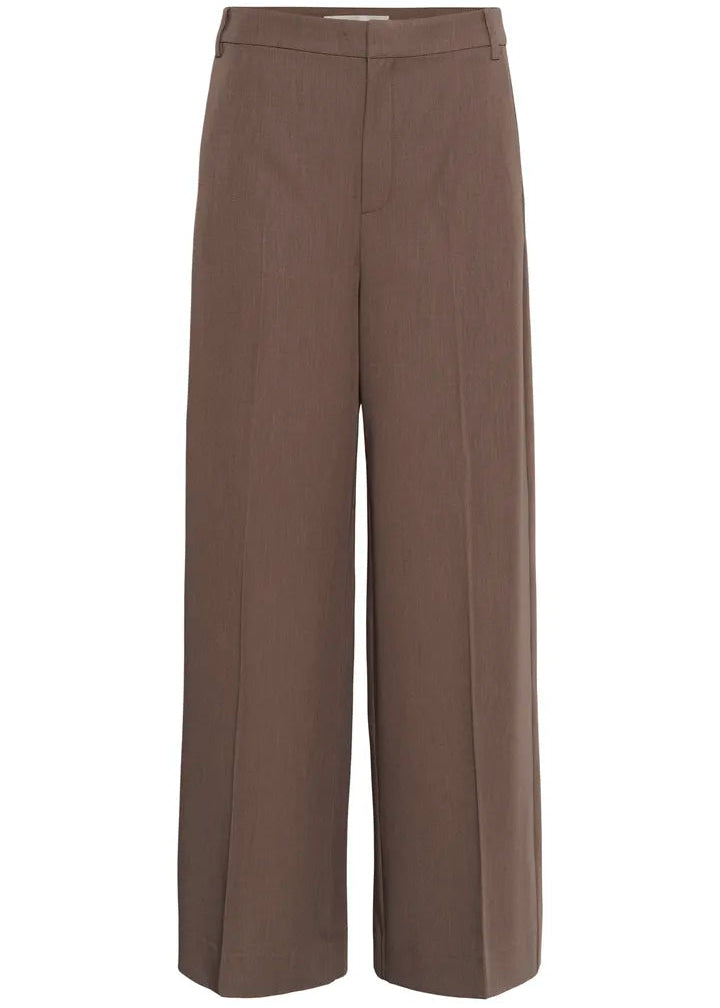 InWear Quitiw Wide Pant Coffee Quartz Melange