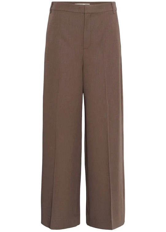 InWear Quitiw Wide Pant Coffee Quartz Melange