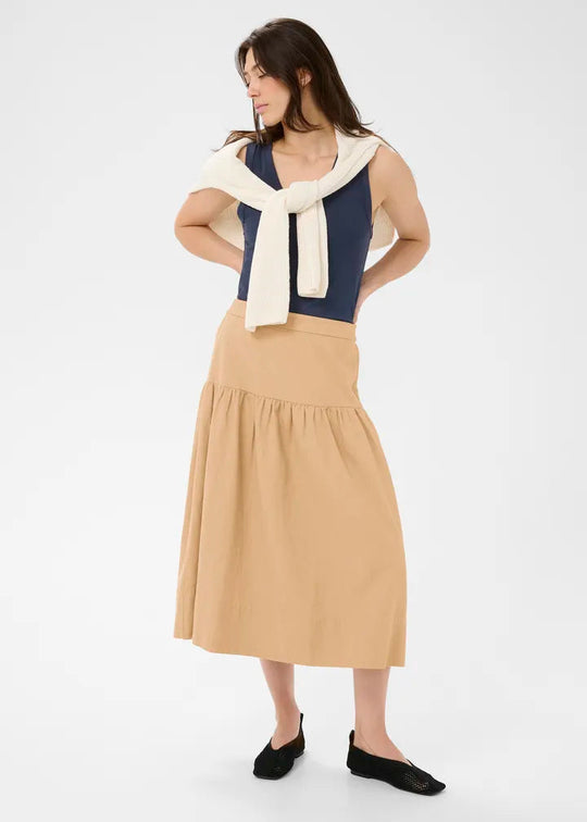 Part Two NelliaPW Skirt Travertine