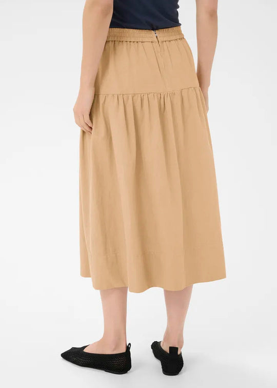 Part Two NelliaPW Skirt Travertine