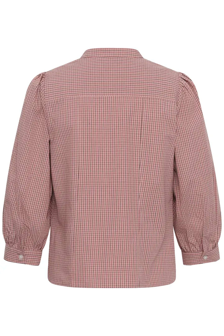 Part Two ChinettePW Shirt Brandied Apricot Check