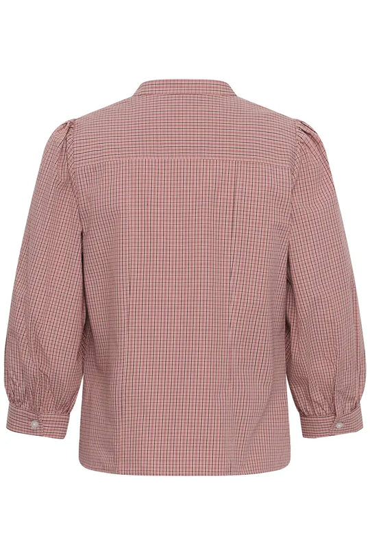 Part Two ChinettePW Shirt Brandied Apricot Check