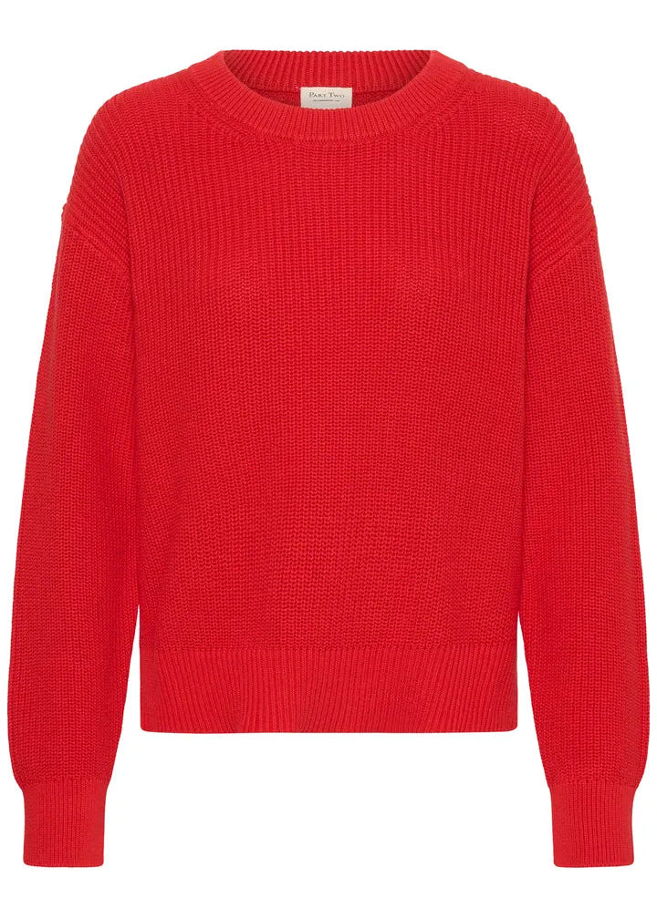 Part Two BozenaPW Pullover Goji Berry