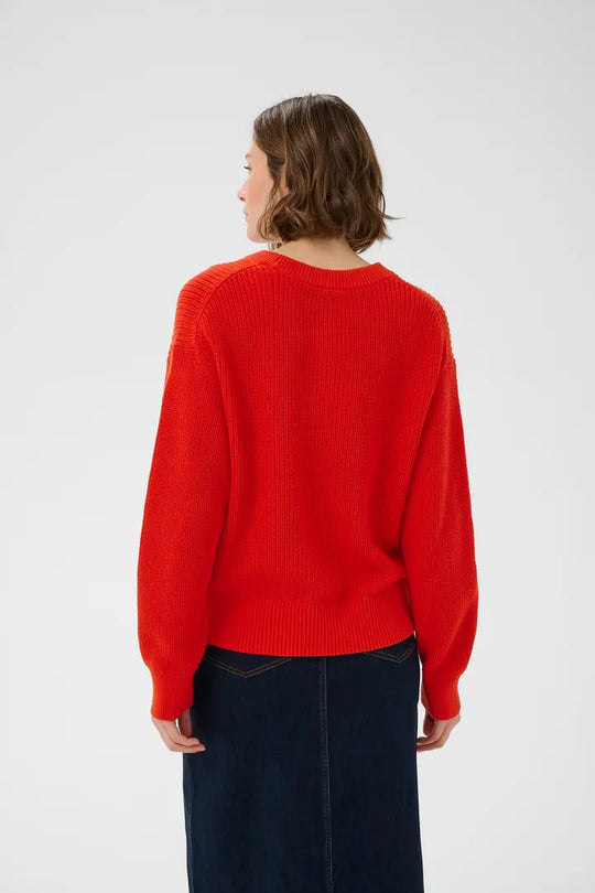 Part Two BozenaPW Pullover Goji Berry