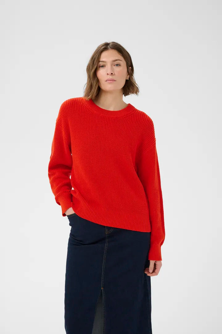 Part Two BozenaPW Pullover Goji Berry