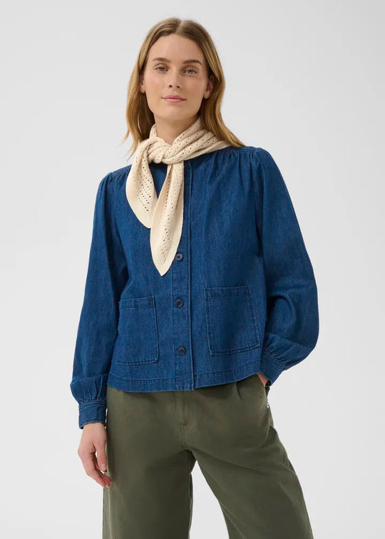 Part Two DaminePW Scarf Whitecap Gray