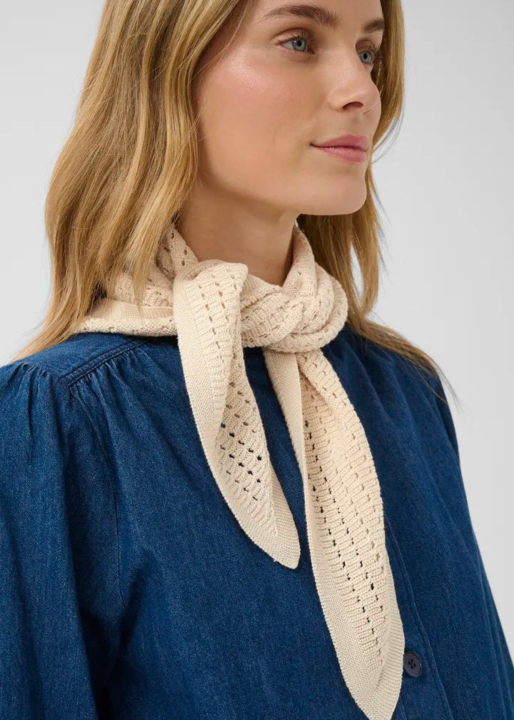Part Two DaminePW Scarf Whitecap Gray