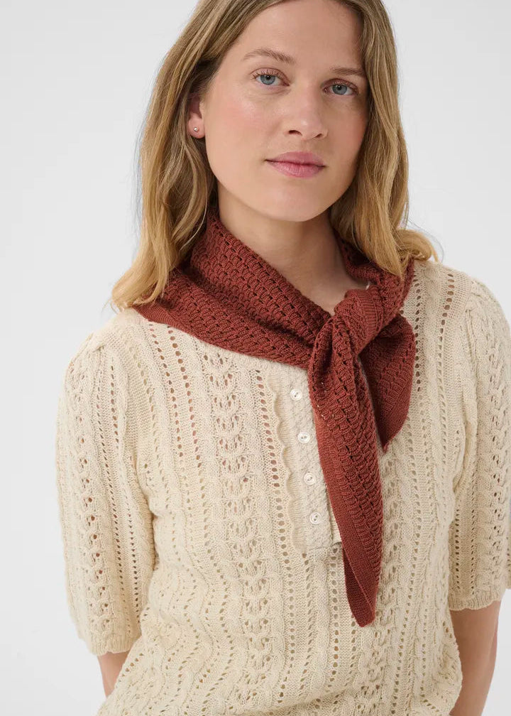 Part Two DaminePW Scarf Roasted Russet