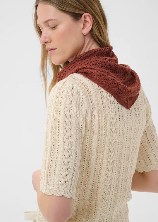 Part Two DaminePW Scarf Roasted Russet