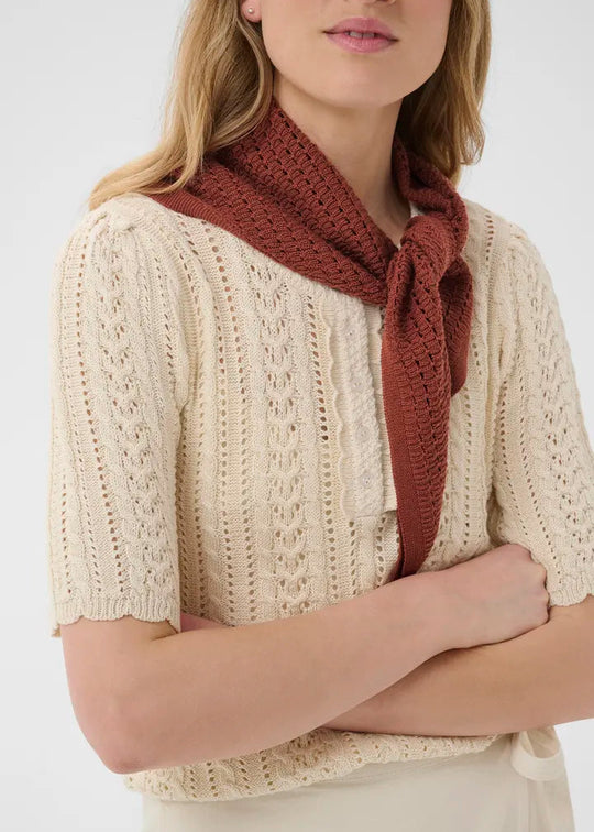 Part Two DaminePW Scarf Roasted Russet