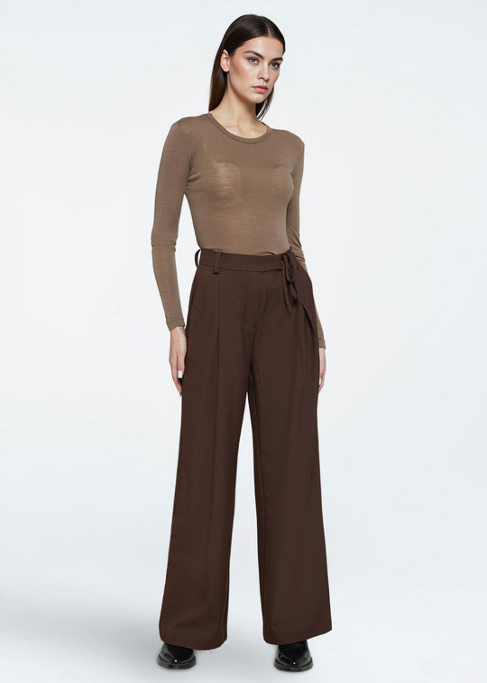 Minimum Gunli Pants Fudge (brun)