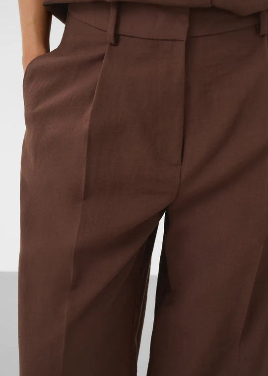Soaked SLSemiki Pants Brown Stone