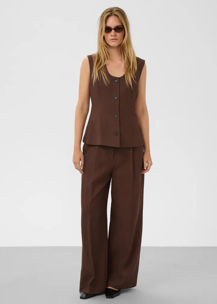 Soaked SLSemiki Pants Brown Stone