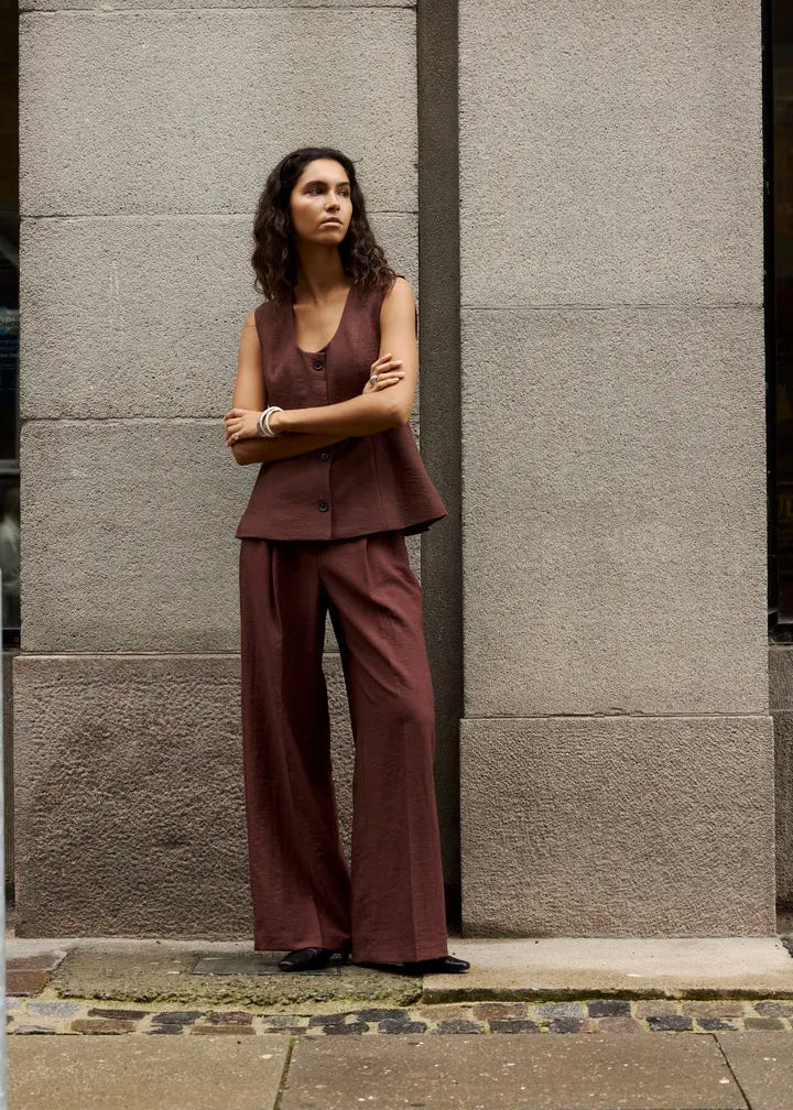 Soaked SLSemiki Pants Brown Stone