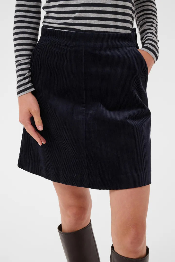Part Two LingsPW Skirt Dark Navy