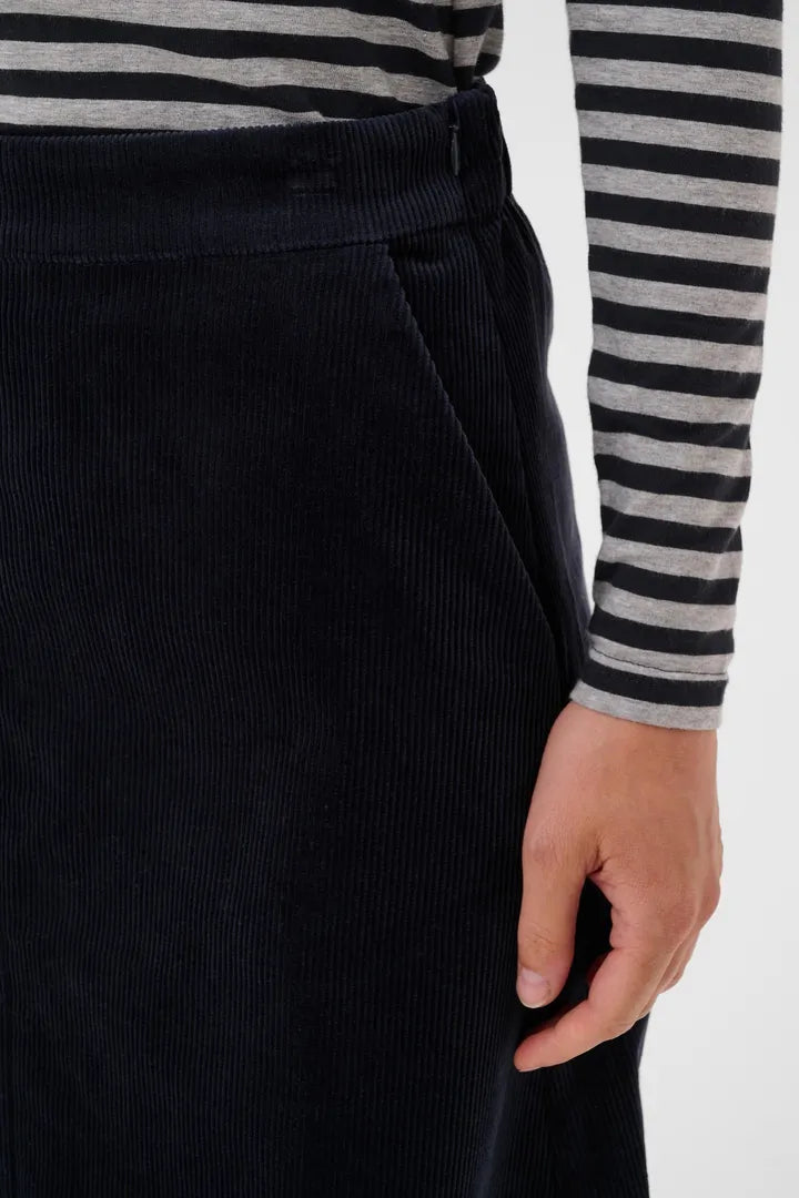 Part Two LingsPW Skirt Dark Navy