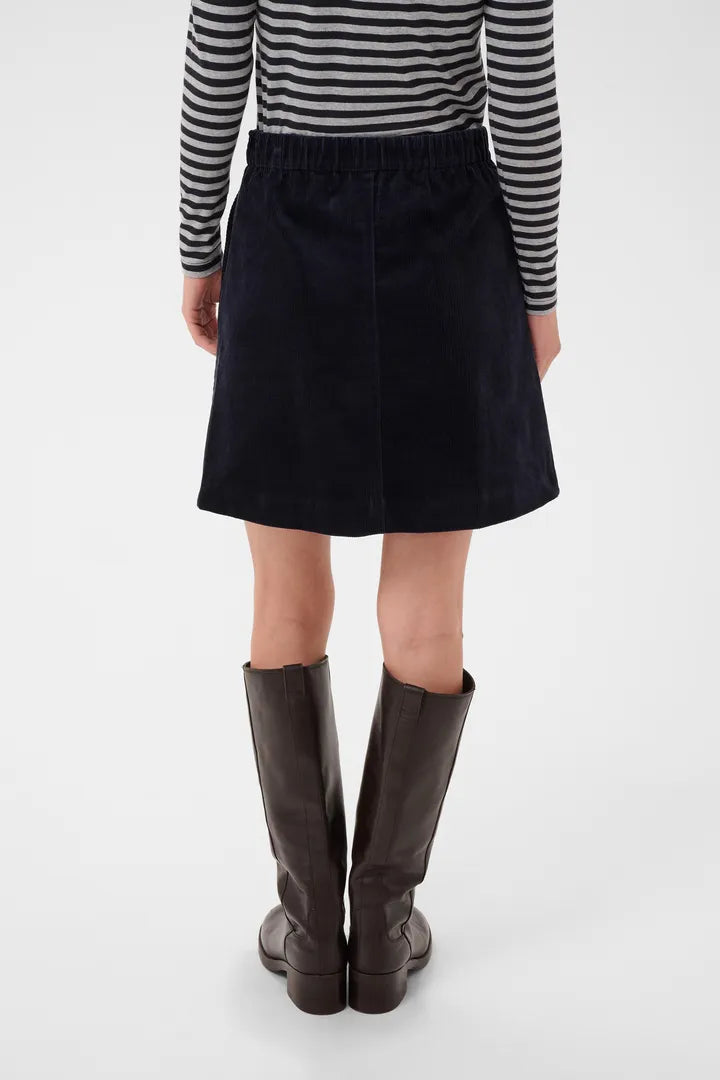 Part Two LingsPW Skirt Dark Navy