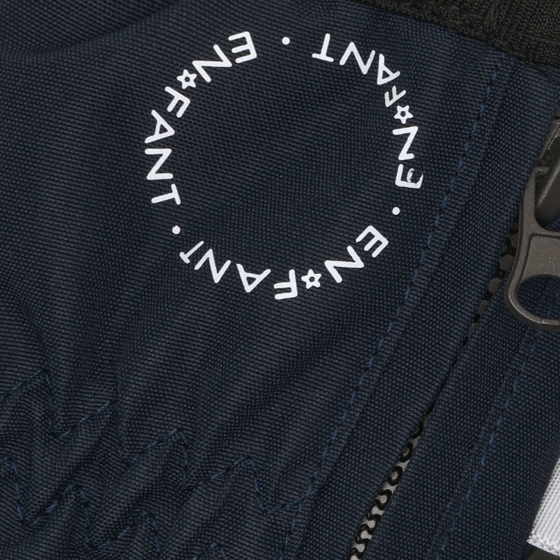 En Fant Mittens w. zipper Parisian Night