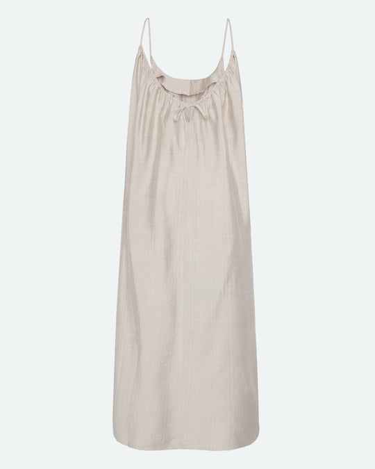 Moves Malia dress castle wall