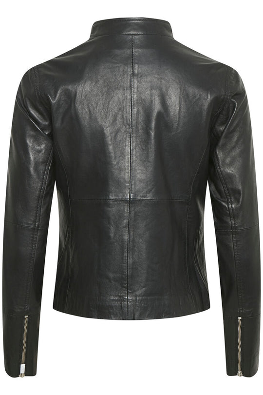 Part Two FrancesPW Leather outerwear Black