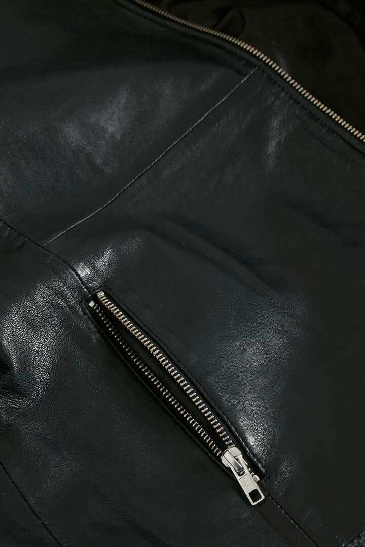 Part Two FrancesPW Leather outerwear Black