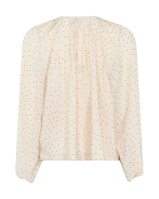 La Rouge Dot Shirt sand